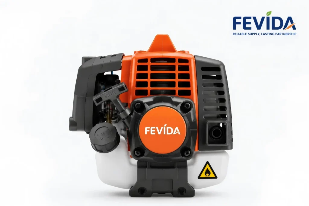FEVIDA 143F gasoline engine for small machinery, sprayers and water pumps
