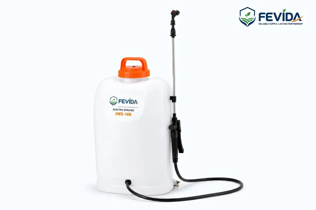 FEVIDA 3WD-161 and 3WD-181electric power sprayers for farm and garden spraying