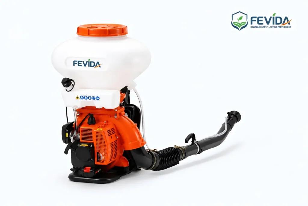 FEVIDA 3WF-3D backpack mist duster and mist blower for orchard spraying and agricultural pest control