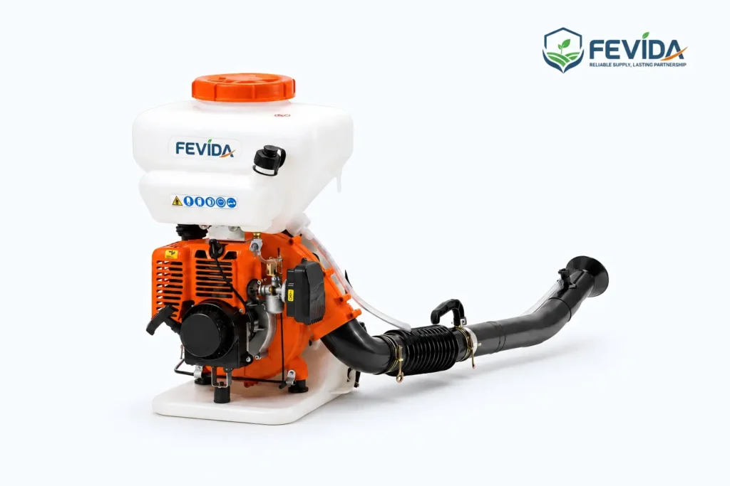 FEVIDA 3WF18-3 backpack mist duster and mist blower for orchard spraying and crop protection