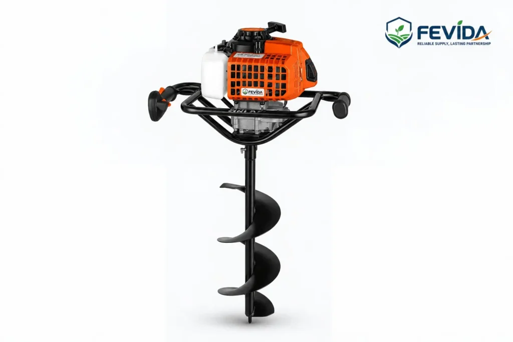 FEVIDA 3WT-200Z gasoline post hole digger for agriculture and garden use