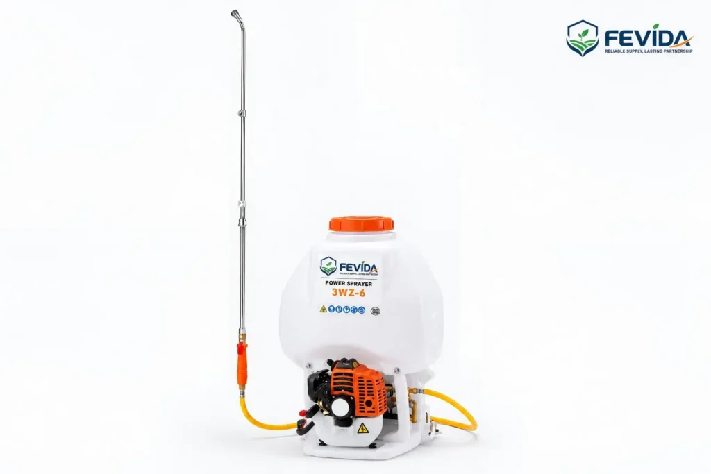 FEVIDA 3WZ-6 portable power sprayer for farm, orchard and garden spraying
