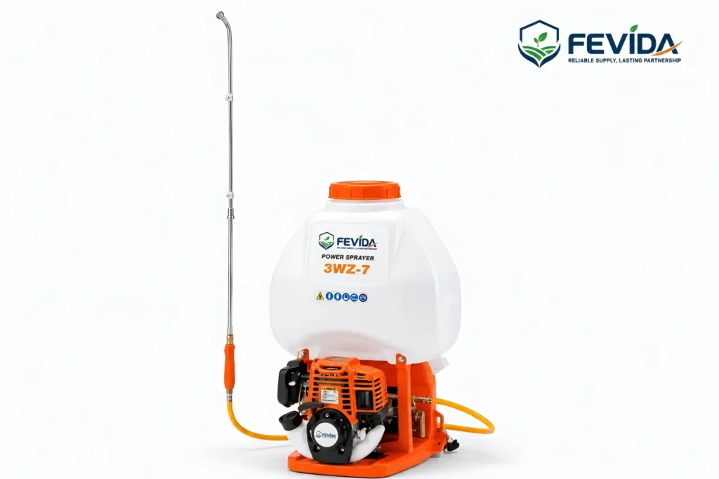 FEVIDA 3WZS-7 gasoline power sprayer for agricultural, orchard and garden use