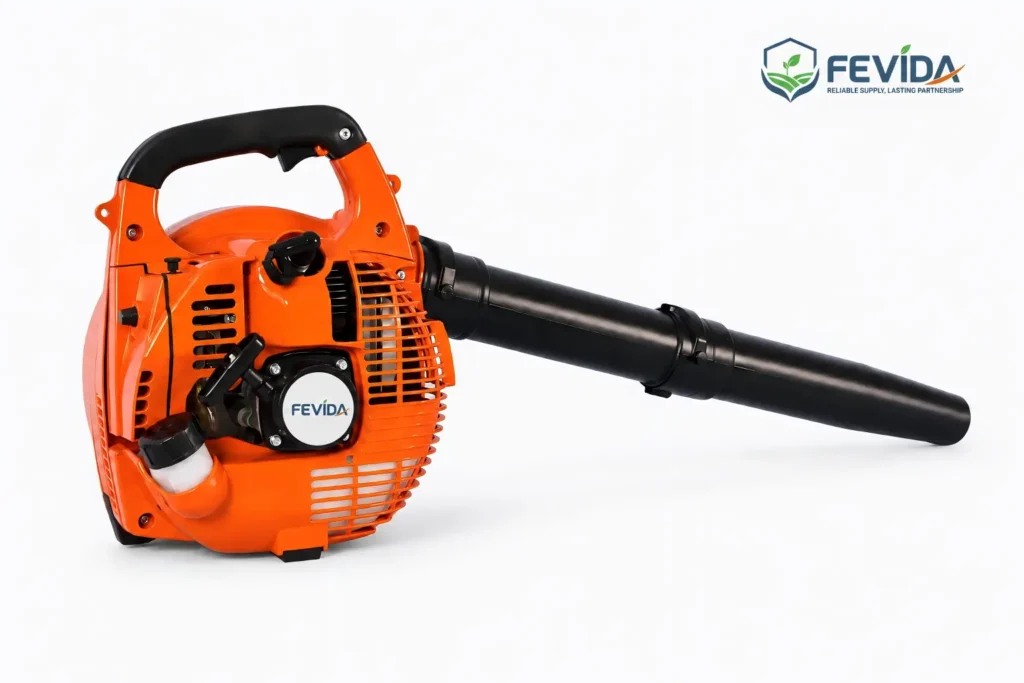 FEVIDA EB26 handheld leaf blower for garden cleaning and leaf removal