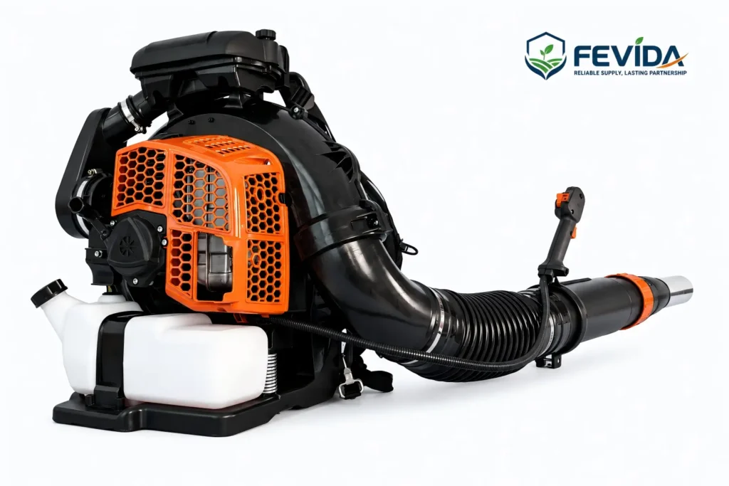 FEVIDA EB8010 backpack leaf blower for powerful outdoor cleaning and leaf removal