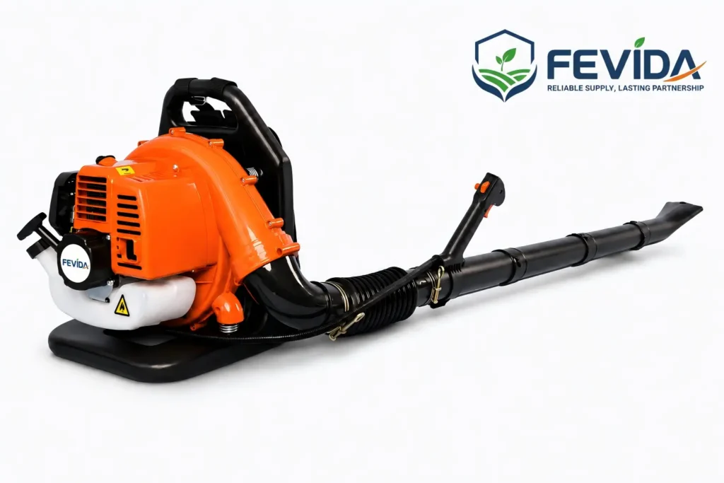 FEVIDA EB808 backpack leaf blower for garden cleaning and outdoor maintenance