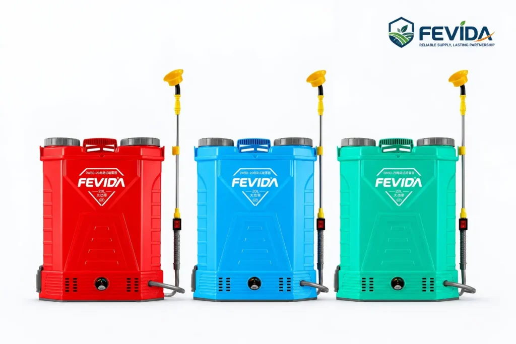 FEVIDA FHL-20L battery backpack sprayer for lightweight orchard and garden spraying