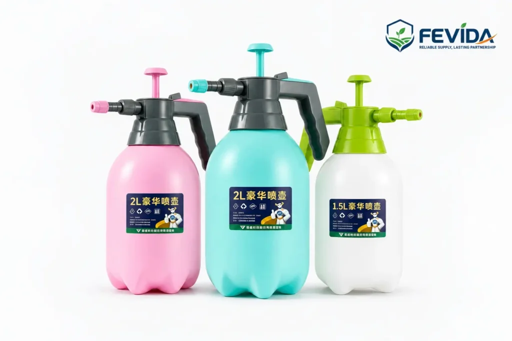 FEVIDA FMS home garden pressure sprayer for watering plants and household use