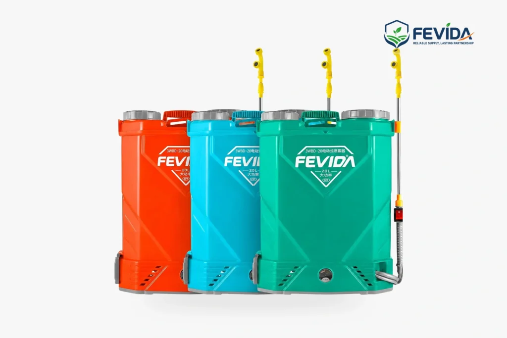 FEVIDA FRS-20L electric backpack sprayer for farm, garden and sanitation spraying