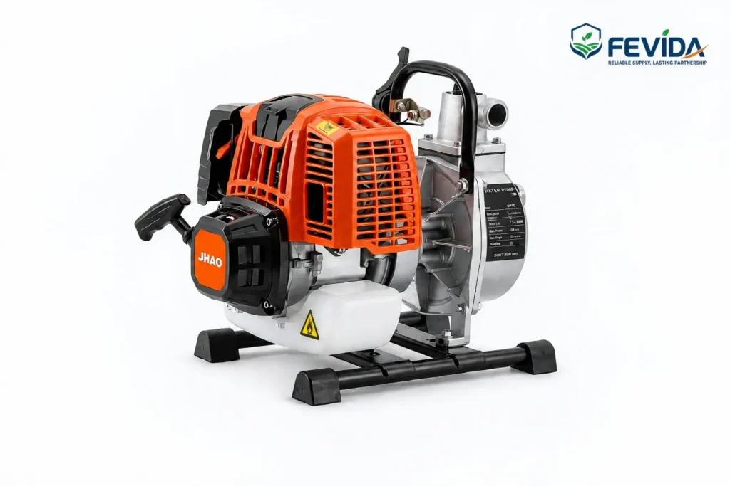 FEVIDA QGZ25-6-20C gasoline water pump for irrigation and drainage work