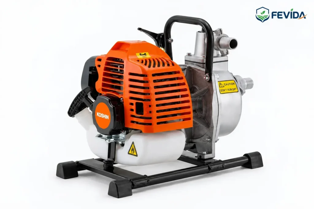 FEVIDA QGZ25-6-20D gasoline water pump for agricultural irrigation and water transfer