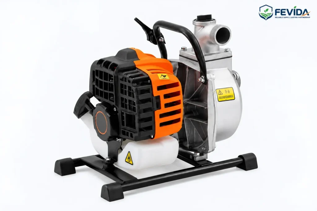 FEVIDA QGZ40-15-35E gasoline water pump for agricultural irrigation and drainage