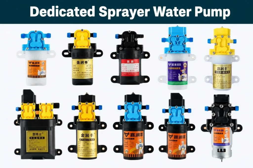 FEVIDA sprayer water pumps for agricultural sprayers and electric backpack sprayer replacement parts